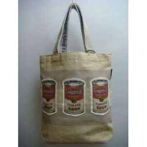  NYC Loop ANDY WARHOL   CAMPBELLS TOMATO SOUP CANS Tote 