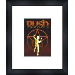  RUSH Starman   Custom Framed Print   Framed Music Poster 