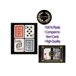   10 JP058 Da Vinci Ruote Poker Jumbo 2 Deck Set