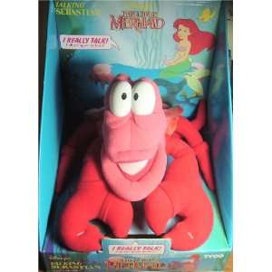    Sebastian Talking Plush   Disneys Little Mermaid Toys & Games