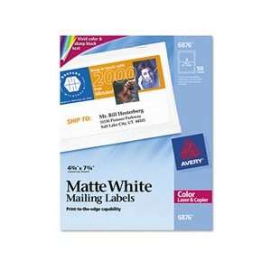  Avery® Color Laser, Matte White Printing Labels: Home 