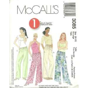  Misses Pants McCalls Sewing Pattern #3085 (Size: 20 22 