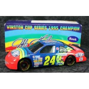   Jeff Gordon Diecast Winston Cup Champion 1/24 1995 Bank Toys & Games