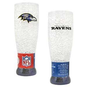  Baltimore Ravens NFL Crystal Pilsner Glass Sports 