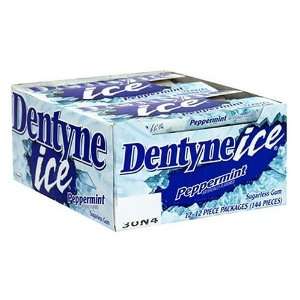 Dentyne Ice Sugarless Gum, Peppermint   12x4  48 Packs  