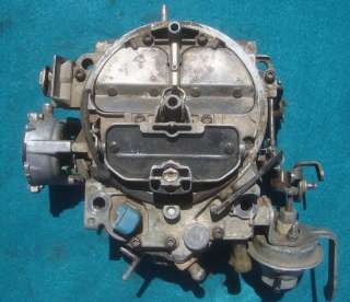 Rochester Quadrajet Carburetor FOR PARTS 170860 08  