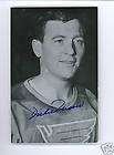 Emile Francis Rangers Signed Autographed Postcard w JSA items in 