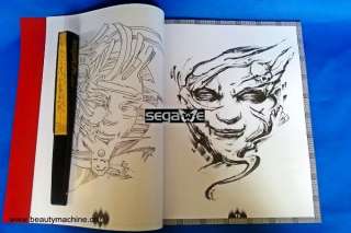 Demon & Totem Tattoo SKETCHBOOK FLASH MAGAZINE ART BOOK  
