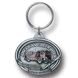 American Firefighter Premium Keychain Automotive