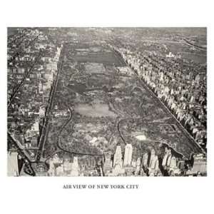  Air View of New York City   Poster (36x27)