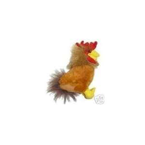    Multipet Look Whos Talking Rooster Plush Dog Toy: Pet Supplies