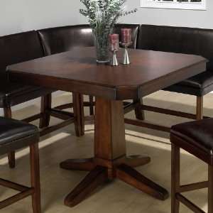   Square Counter Height Table in Carlsbad Cherry: Furniture & Decor