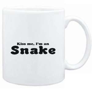    Mug White  KISS ME , I AM Snake  Zodiacs
