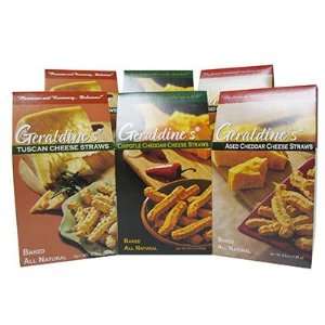  Geraldines® All Natural Baked Cheese Straw Variety 6 