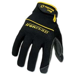  Box Handler Gloves 1 Pair Black Large