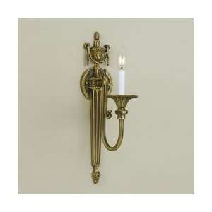   7001 RB Cortland Candle Wall Sconce in Roman Bronze