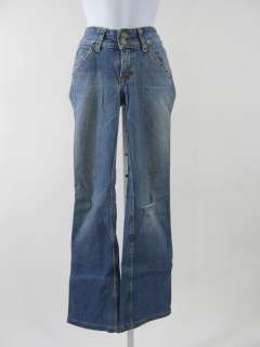 HUDSON Blue Jeans Ripped Denim Sz 27  