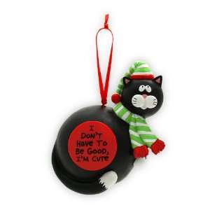  Our Name is Mud Im Cute Cat Christmas Ornament from 