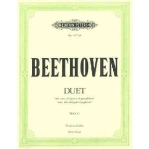  Beethoven, Ludwig   Duet With Two Eyeglasses Obligato WoO 