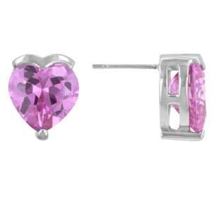   Plated Cubic Zirconia Prong Set Stud Earring: Kate Bissett: Jewelry