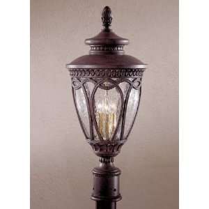 Minka Lavery 8926 91 St. Lawrence 3 Light Outdoor Post Lamp in Antique 