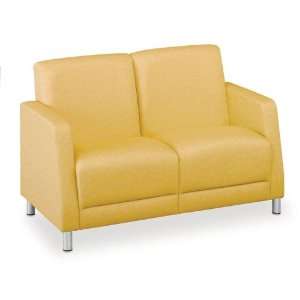  NBF Signature Series Two Seat Leather Sofa Office 