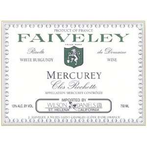   Faiveley Mercurey Clos Rochette Blanc 2006 Grocery & Gourmet Food
