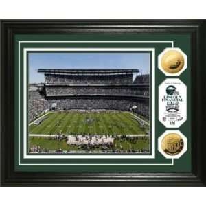 Lincoln Financial Field 24KT Gold Coin Photo Mint 