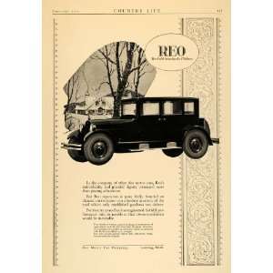   Motor Car Four Door Brougham V6   Original Print Ad: Home & Kitchen