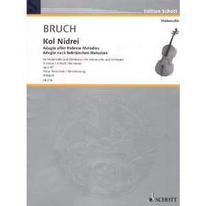  Bruch Max Kol Nidrei d minor opus 47 For Cello and 