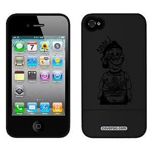 Bubba Sketch by Jeff Dunham on AT&T iPhone 4 Case by 