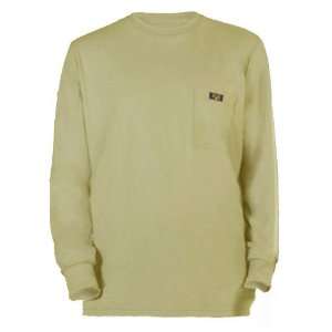  Flame Resistant 6.25 oz. Long Sleeve T Shirt: Sports 