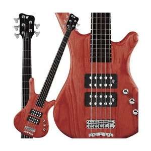   1585390105CPASHAWW 5 Strings Bass Guitar   Burgandy red OFC