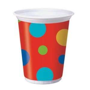  Coordinating Plastic Party Cups 8ct Toys & Games