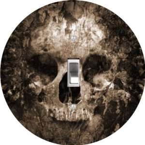  Rikki KnightTM Skull on Stones Art Light Switch Plate 