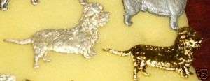 rare HAIRY Doxie doodle ,doxiepoo DOG TYPE PIN BROOCH gold or silver 