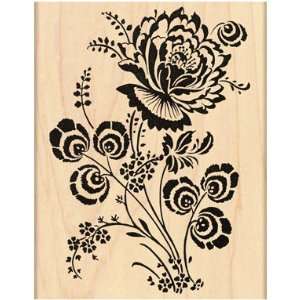   Penny Black Rubber Stamp 3.5X4.5 Flamboyant Arts, Crafts & Sewing