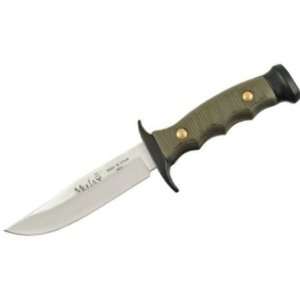  Muela Knives 7102 Premium OD Green Bowie Fixed Blade Knife 