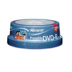  Memorex 16x DVD R Media
