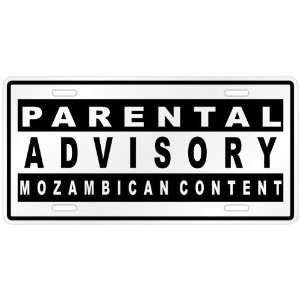 New  Parental Advisory / Mozambican Content  Mozambique License 