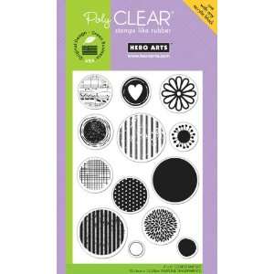  Hero Arts Clear Stamps, Many Dots