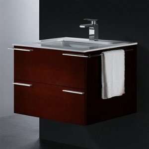  Vigo 31 inch Single Bathroom Vanity   Red Oak: Home 