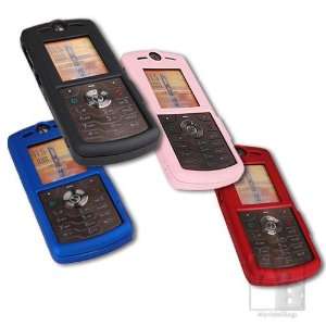  Lux Motorola Moto L7 Crystal Rubber Cell Phone Case: Cell 