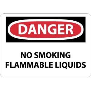  SIGNS NO SMOKING FLAMMABLE LIQUIDS