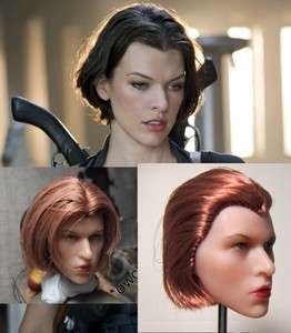 Milla Jovovich 1/6 Head Sculpt @ Hot Toys HeadPlay Resident Evil Alice 