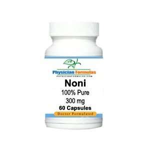 Noni 100% Pure (Morinda Citrifolia) 300 mg, 60 Capsules   Endorsed by 