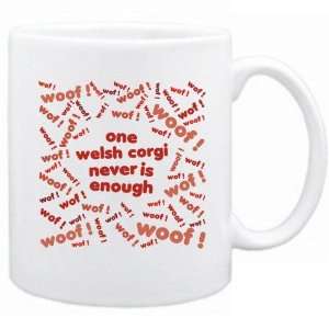  New  One Welsh Corgi Never Is Enough !  Mug Dog: Home 
