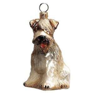  Soft Coat Wheaton Terrier Dog Christmas Ornament 