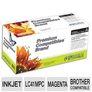  Premium Compatibles Brother LC41MPC Magenta Ink 