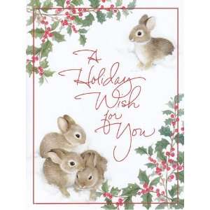   Card Christmas A Holiday Wish for You Health & Personal Care